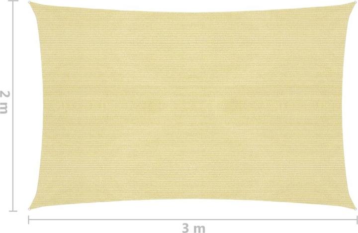 Actual product image vidaXL Sonnensegel (200 x 300 cm)