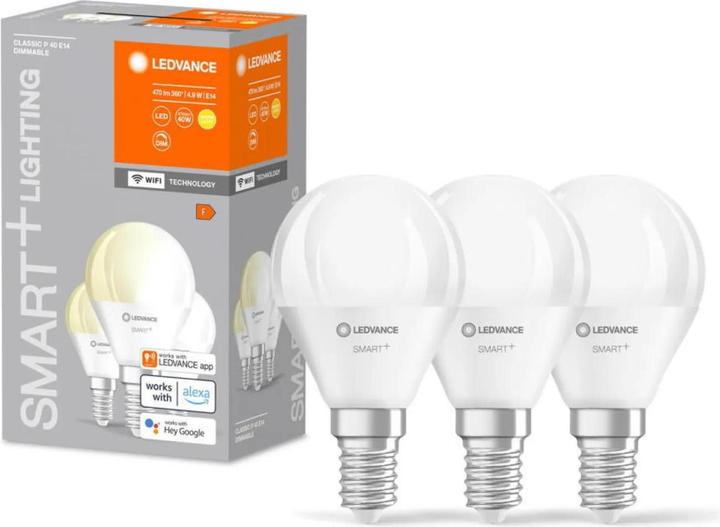 Produktbild Ledvance Smart+ Mini (E14, 470 lm, 3 x)