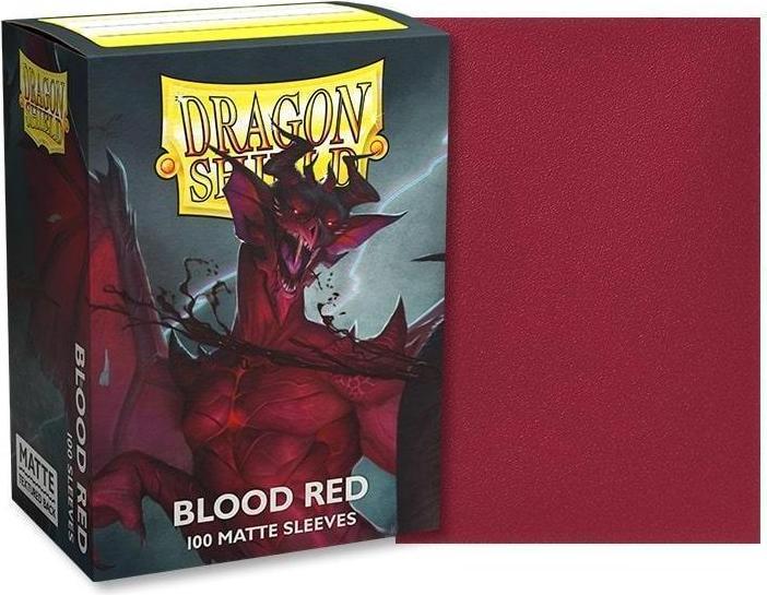 Produktbild Arcane Tinman Standard Sleeves - Matte Blood Red 'Simurag' (100 Units)