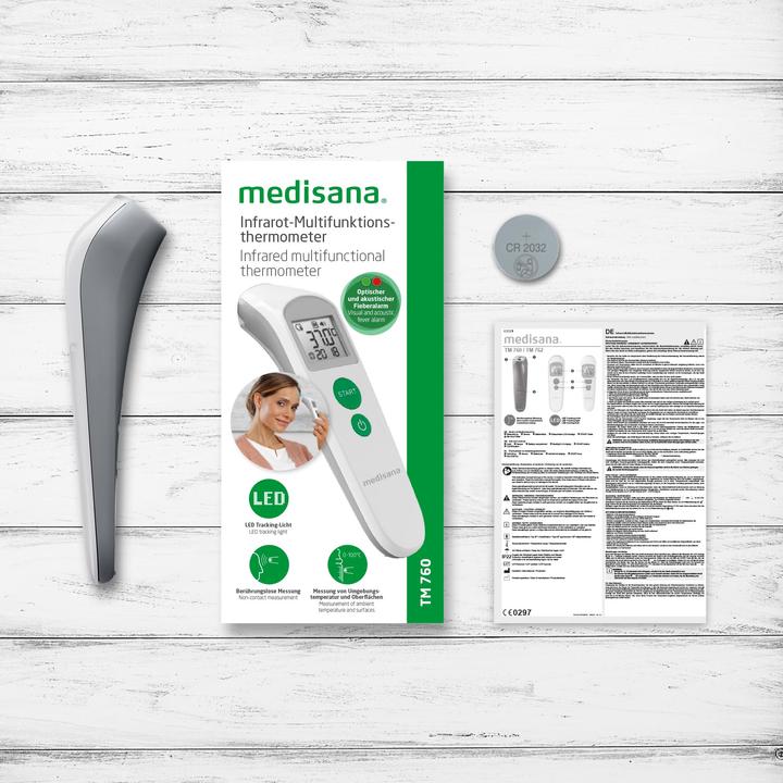 Actual product image Medisana TM760 (Forehead, Non-contact)