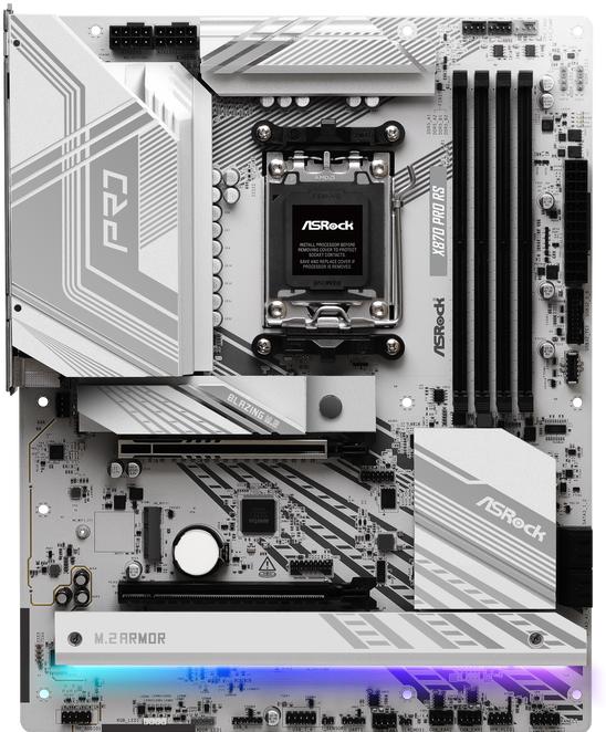 Produktbild AsRock X870 PRO RS (AM5, AMD X870, ATX)
