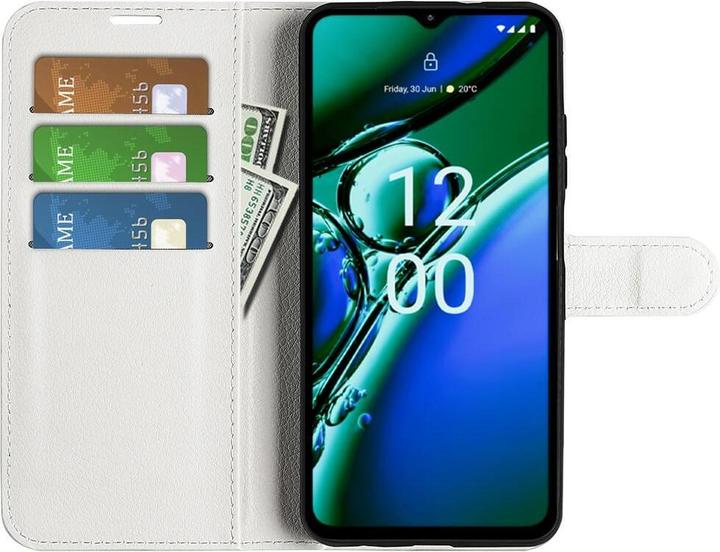 Produktbild Cover-Discount Nokia G42 - Leder Etui Hülle weiss (Nokia G42)