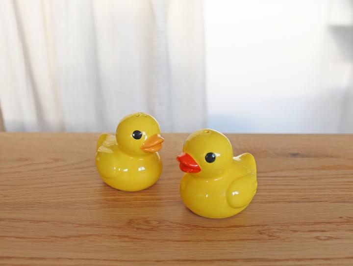 Produktbild Winkee - Duck Salt and Pepper Shakers - 3 inches (Pfeffer, Salz)