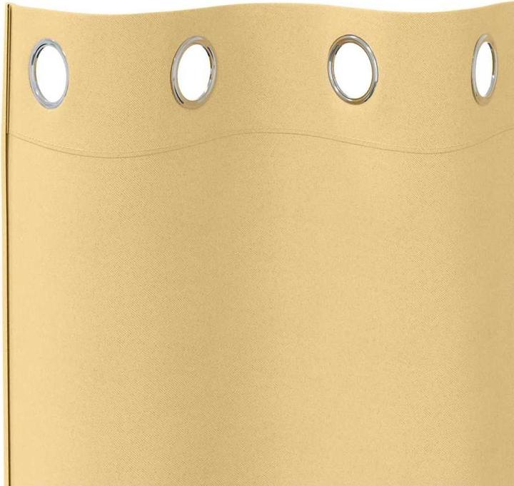 Produktbild vidaXL Lichtschützende Vorhänge (140 x 140 cm)