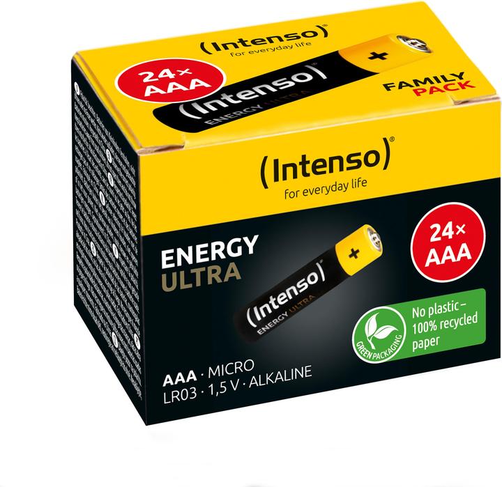 Actual product image Intenso Energy Ultra AAA LR03 (24 pcs., AAA, 1250 mAh)