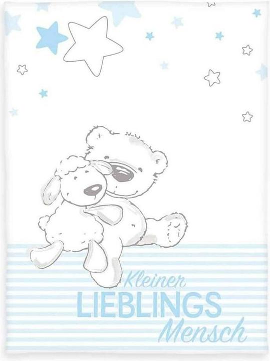 Actual product image Babybest Favourite Man Microfibre Fluffy Blanket (100 x 75 cm)