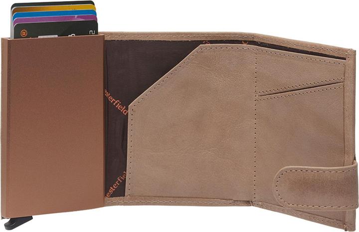 Produktbild The Chesterfield Brand Mannheim Geldbörse RFID Schutz Leder 7 cm
