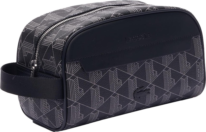 Actual product image Lacoste The Blend Monogram Toiletry Bag