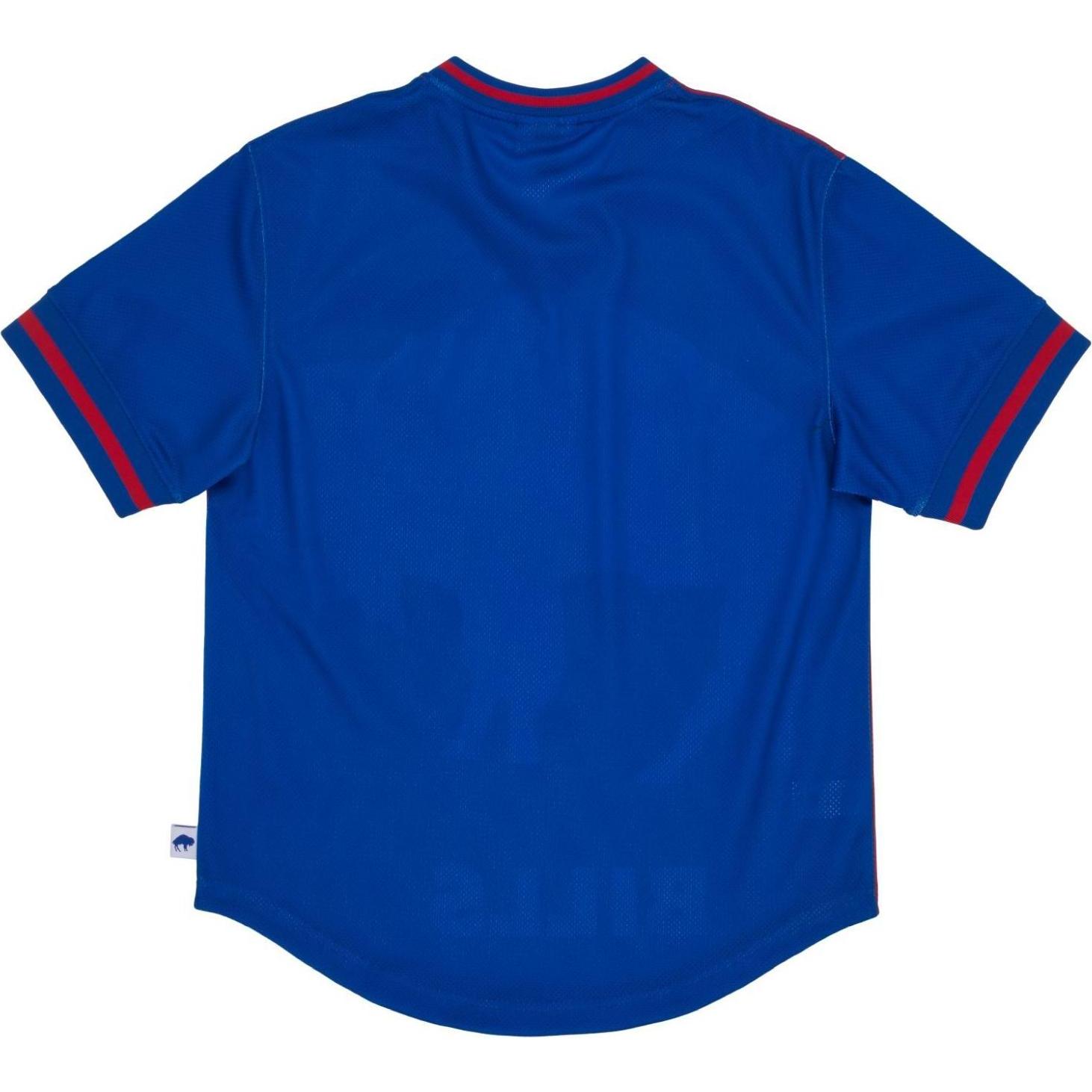 Thumbnail - Mitchell & Ness, Herren, Sportshirt, M&N JUMBOTRON NFL Mesh Jersey Buffalo Bills - L (L), Mehrfarbig, L