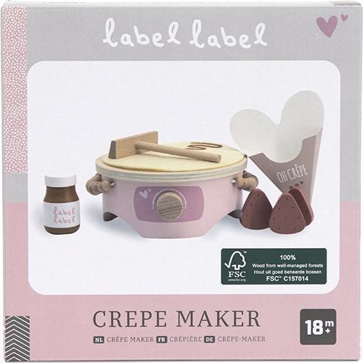 Actual product image Label Label Crêpes-Maschine – Pink