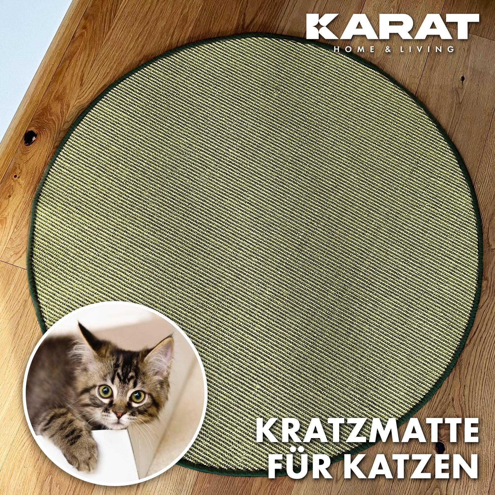 Karat Katzen-Kratzmatte (0.80 cm, Grün), Katzenbaum