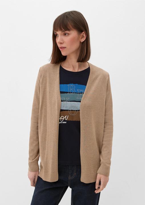 Produktbild s.Oliver Strickjacke Strickjacke aus Viskosemix (46)