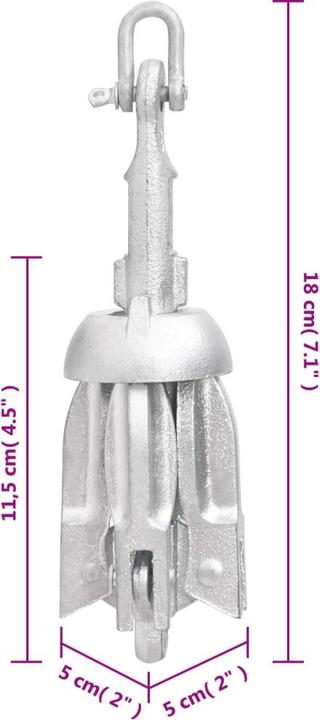 Produktbild vidaXL Faltanker