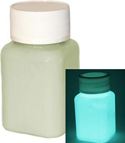 Image du produit Lumentics Peinture lumineuse (Vert bleu bleu, 100 ml)