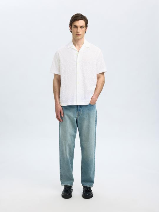 Actual product image Selected Homme Besticktes Kurzarmhemd (M)