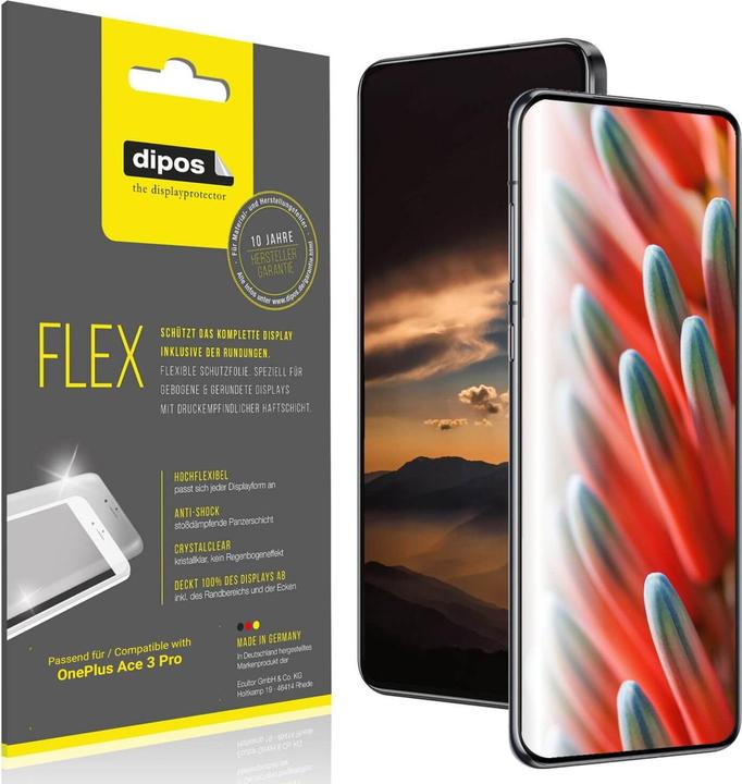 Immagine prodotto Dipos 3D Full-Cover Pellicola Protettiva (1 Pezzo/i, OnePlus Ace 3)