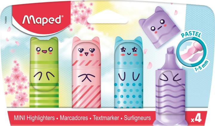 Magni Surligneur 4 pièces PASTELL MINI (4x)