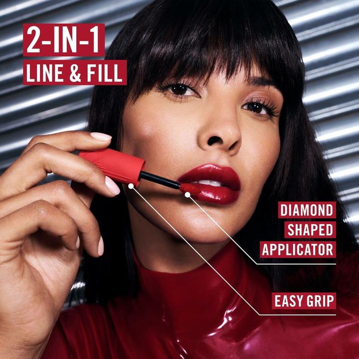 Actual product image Rimmel London Thrill Seeker Lip Latex (300 Main Character)