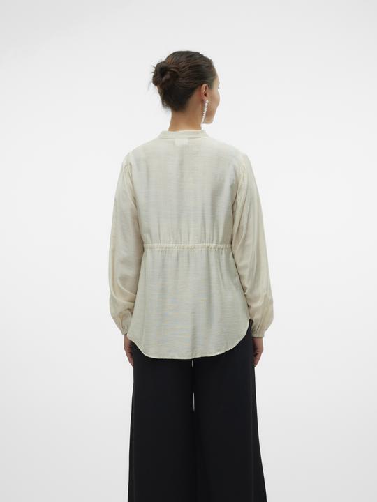 Immagine prodotto Mamalicious Camicetta con collo alla mandarina dalla vestibilità regolare (L)