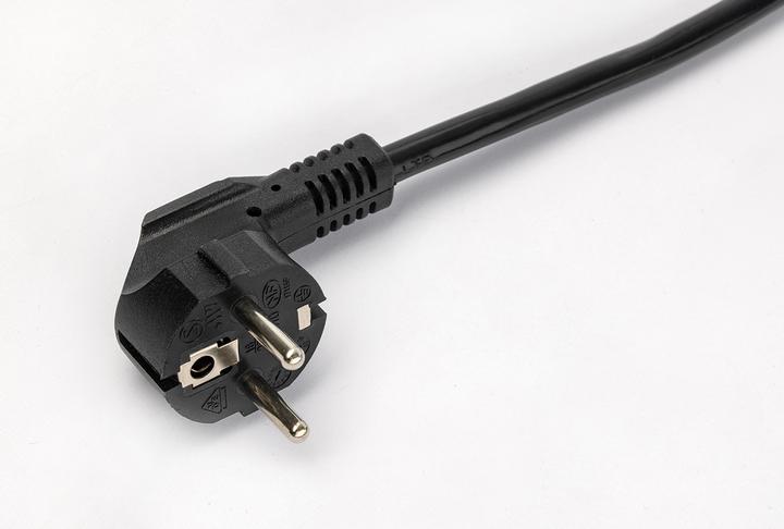 Actual product image As - Schwabe 18194 Multiple socket outlet 48.30cm (19"") black/silver earthing contact 1 pc.