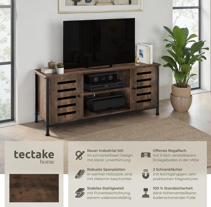 Actual product image tectake Carlow (110 x 41.50 x 50.50 cm)