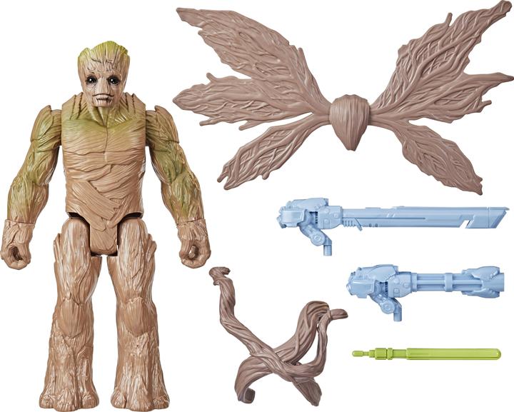 Hasbro Marvel Studios Guardians of the Galaxy Vol. 3 Titan Hero Serie Deluxe Blast 'N Battle Groot Action-F
