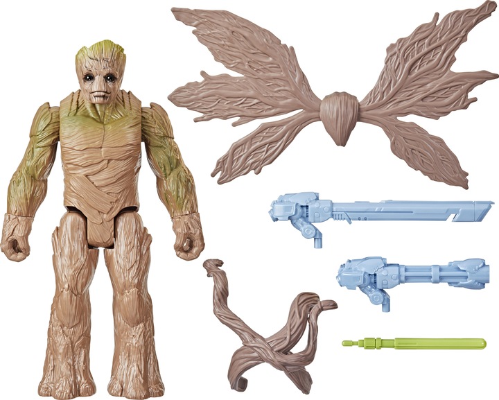 Hasbro Marvel Studios Guardians of the Galaxy Vol. 3 Titan Hero Serie Deluxe Blast 'N Battle Groot Action-F