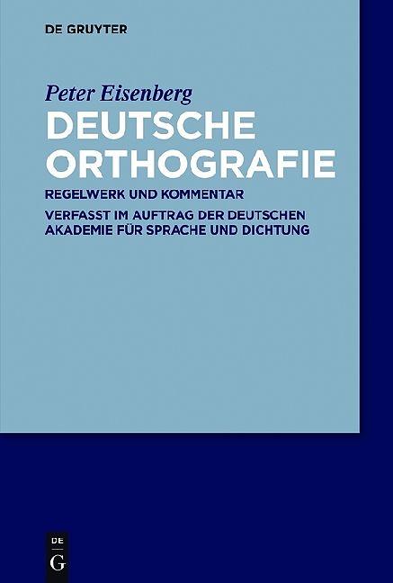 Produktbild Deutsche Orthografie (Deutsch, 2017)