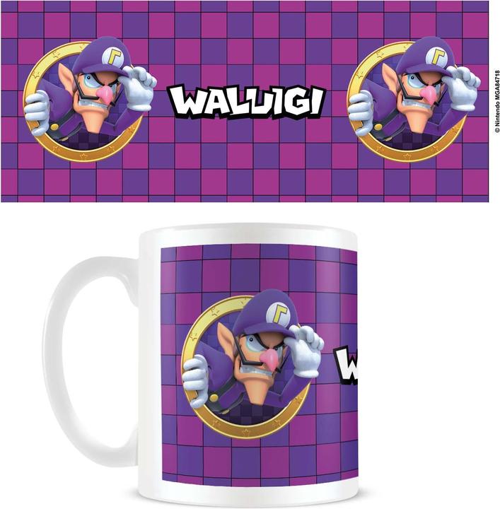 Image du produit Pyramid Super Mario Mug (Waluigi 3D Port) - Blanc (1x)