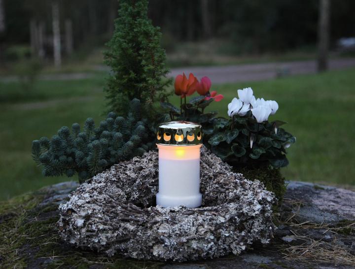 Produktbild Star Trading Grablicht-Display Serene, weiss