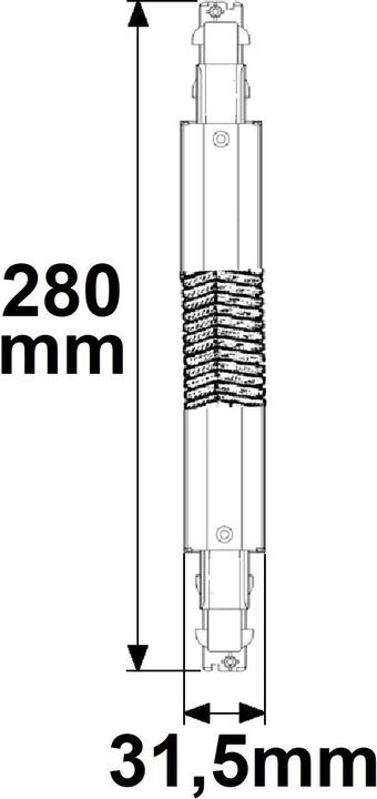 Actual product image Isoled 3-circuit DALI Flex connector, black