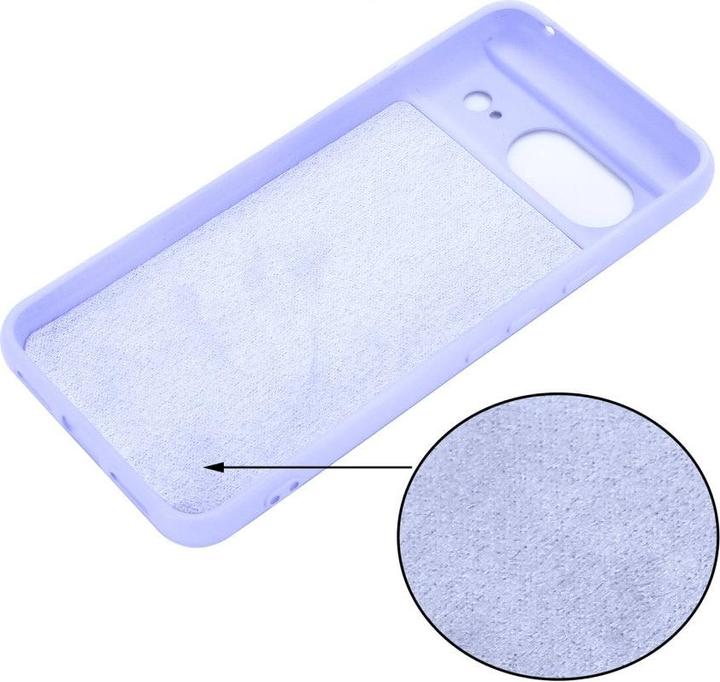 Produktbild Cover-Discount Google Pixel 8 - Silikon Gummi Hülle violett (Google Pixel 8)