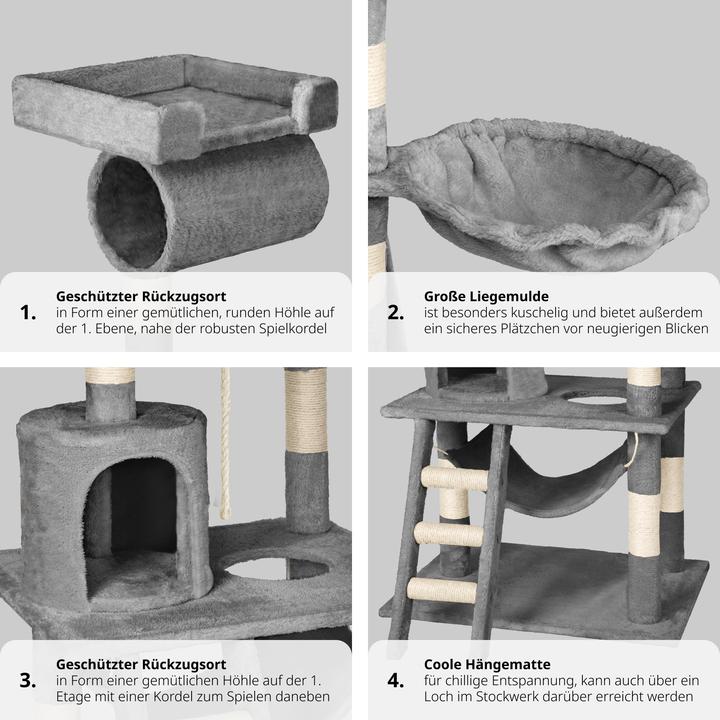 Actual product image tectake Stokeley (141 cm, Grey)
