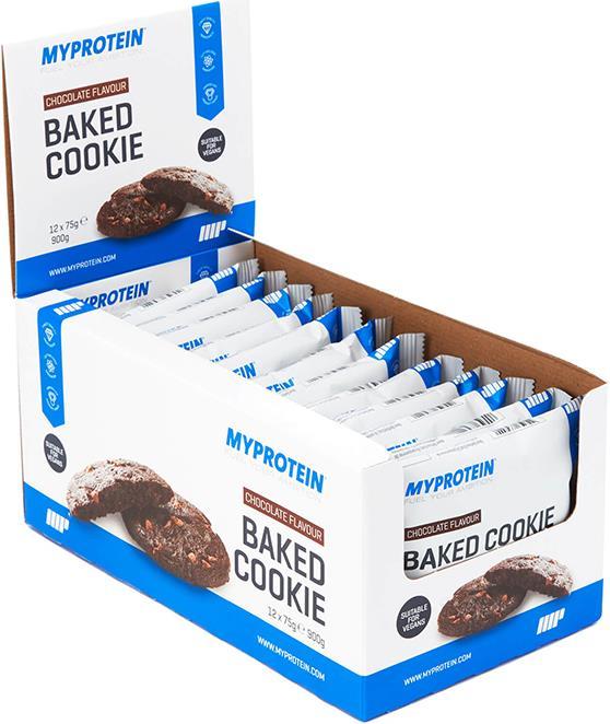 Actual product image MyProtein Baked Cookie (12 x 75g) (Chocolate, 1 pcs., 900 g)