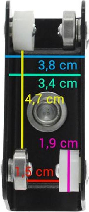 Immagine prodotto Falcon Eyes Carrello a binario 3314C per B-3030C (Sistema a soffitto)