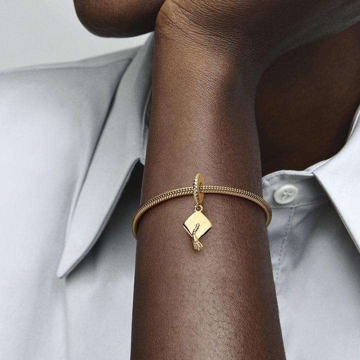 Immagine prodotto Pandora Charm per berretto da laurea (Metallo, Dorato)