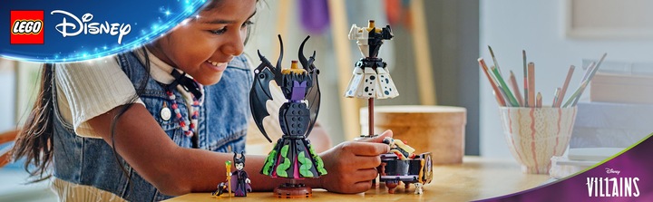 Actual product image LEGO The dresses of Malefiz and Cruella De Vil (43262, LEGO Disney)
