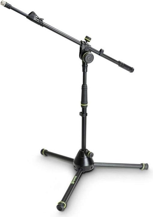 Produktbild Gravity MS 4222 B - Mikrofonständer Kurz mit Dreibein-Klappfuss und 2-Punkt Ausziehgalgen, Schwarz