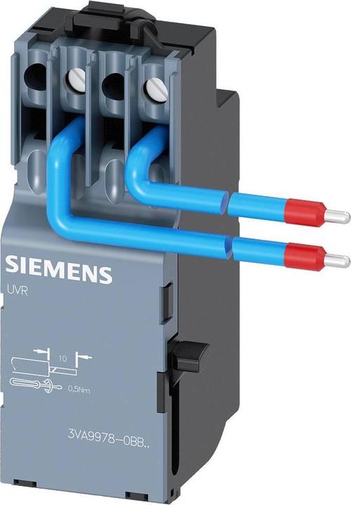 Produktbild Siemens 3VA9978-0BB11 Unterspannungsauslöser 24V DC für 3VA4/5/6