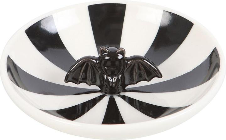 Actual product image Something Different Striped Bat Trinket Dish