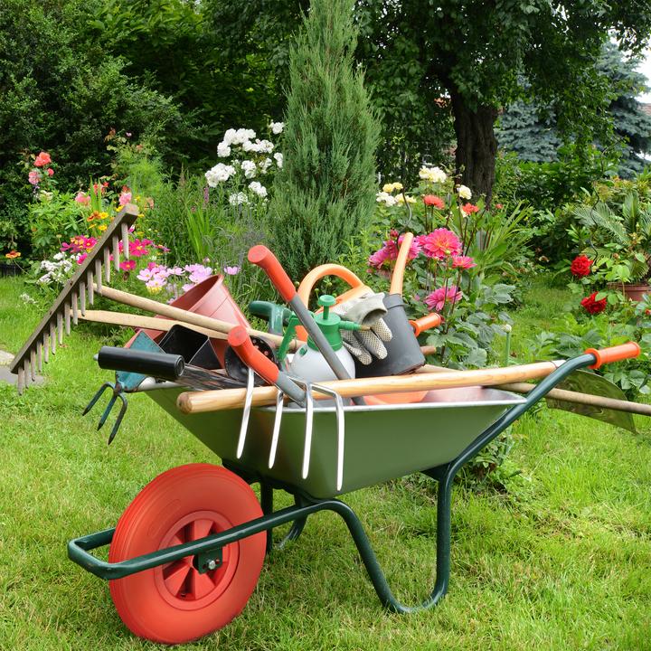Actual product image Relaxdays Wheelbarrow wheel