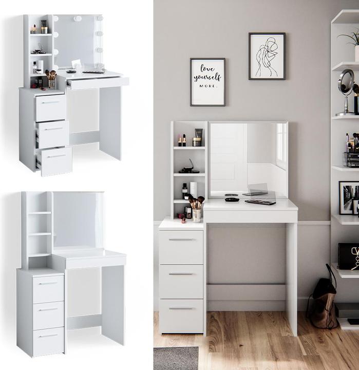 Image du produit Vicco Meryl avec miroir (80 x 40 x 127 cm)