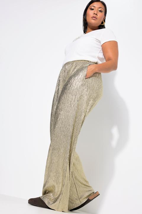 Produktbild Studio Untold Glitzerhose, Wide Straight Legs, Glittereffekt (48)