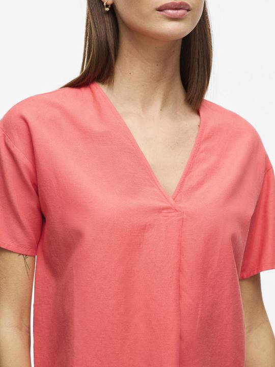 Produktbild Vila V-Ausschnitt Oberteil mit kurzen Ärmeln (44)