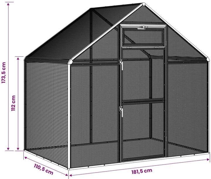 Produktbild vidaXL Vogelkäfig