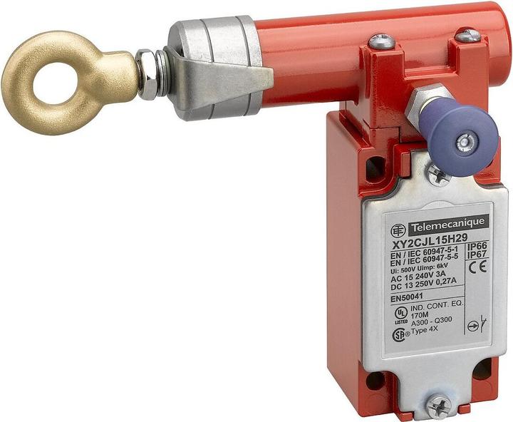 Produktbild TE Sensors Rope Pull Switch, LH, ISO M20, 1NC 1NO