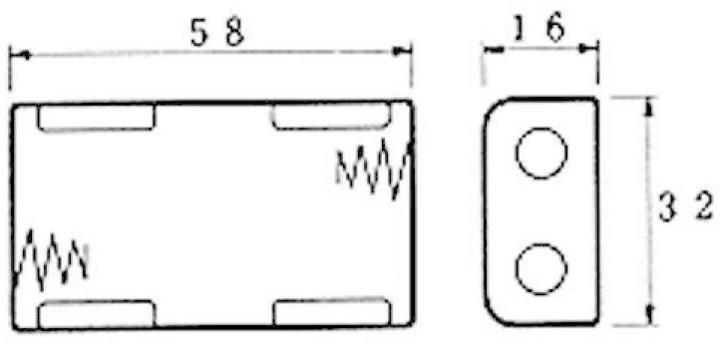 Produktbild Velleman BH321B Batteriehalter