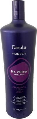 Produktbild Fanola No Yellow Wonder Shampoo 1000 ml (1000 ml, Flüssiges Shampoo)