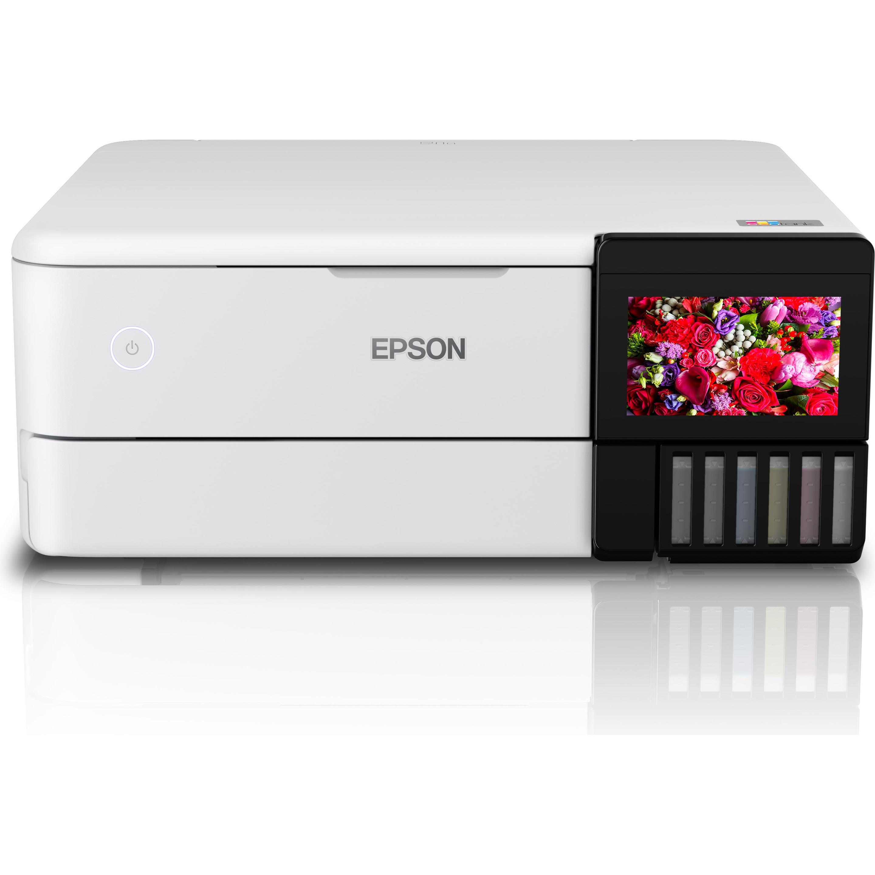Thumbnail - Epson EcoTank ET-8500 (Tintentank, Farbe), Drucker, Weiss