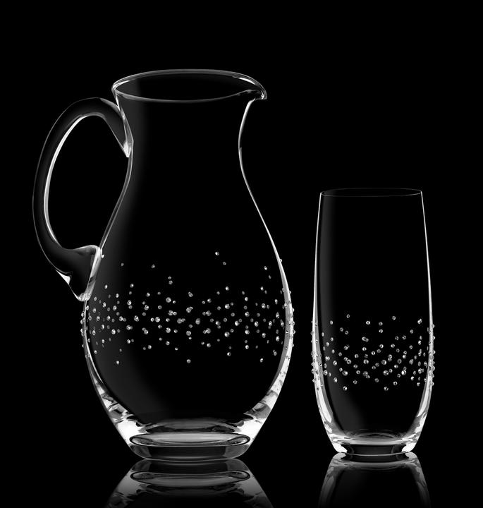 Produktbild Bohemian Grace Karaffe mit zwei Gläsern (1.50 l)